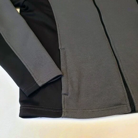 SPYDER Constant Full-Zip Jacket M Men's Sweater Fleece Gray Black - Picture 6 of 9